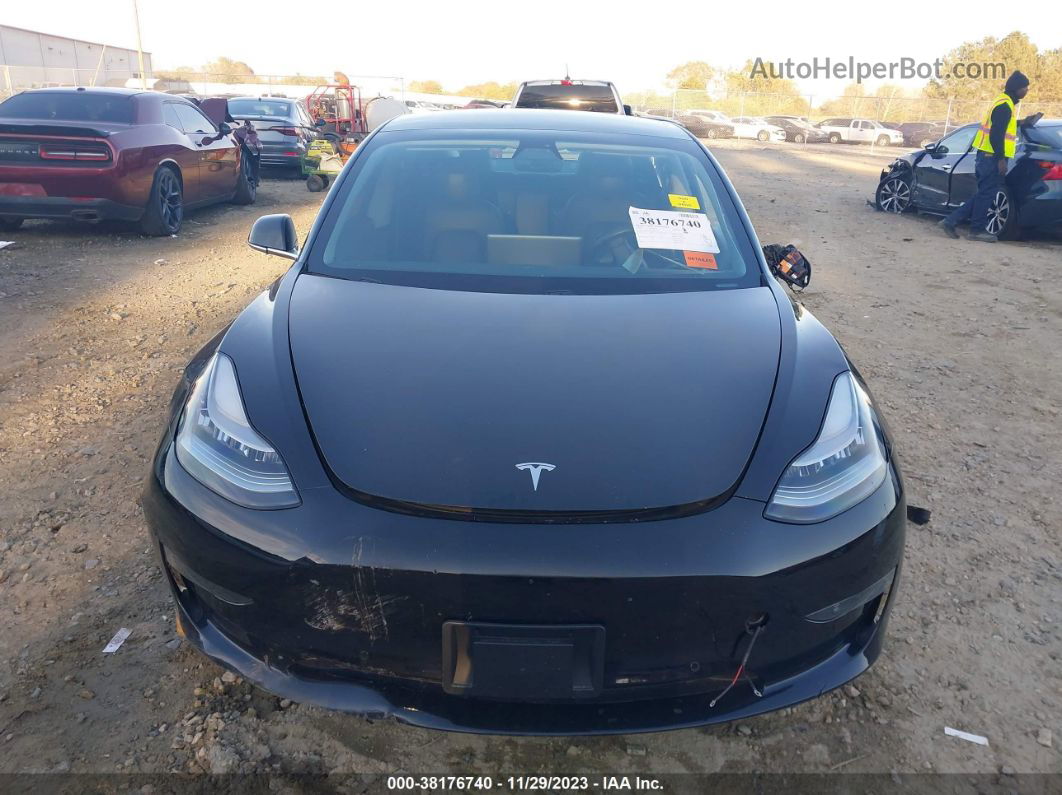 2020 Tesla Model 3 Standard Range Plus Rear-wheel Drive/standard Range Rear-wheel Drive Черный vin: 5YJ3E1EAXLF796574