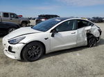 2021 Tesla Model 3  White vin: 5YJ3E1EAXMF006322