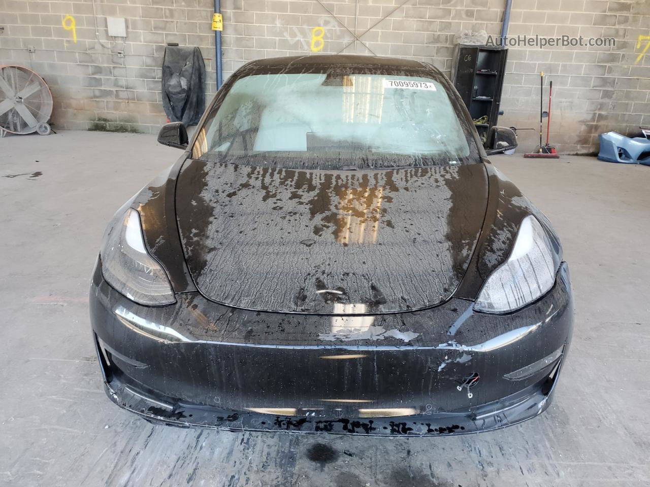 2021 Tesla Model 3  Black vin: 5YJ3E1EAXMF019281