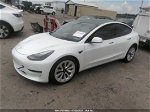 2021 Tesla Model 3 Standard Range Plus White vin: 5YJ3E1EAXMF020866