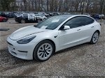 2021 Tesla Model 3 Standard Range Plus Rear-wheel Drive Белый vin: 5YJ3E1EAXMF020866