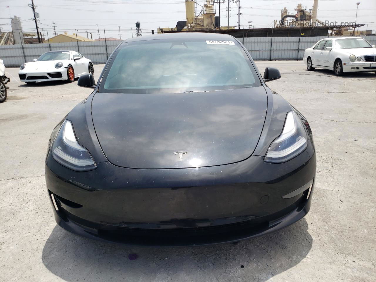 2021 Tesla Model 3  Черный vin: 5YJ3E1EAXMF026621