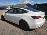 2021 Tesla Model 3  White vin: 5YJ3E1EAXMF029079