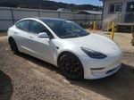 2021 Tesla Model 3  White vin: 5YJ3E1EAXMF029079