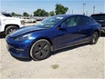 2021 Tesla Model 3  Blue vin: 5YJ3E1EAXMF046173