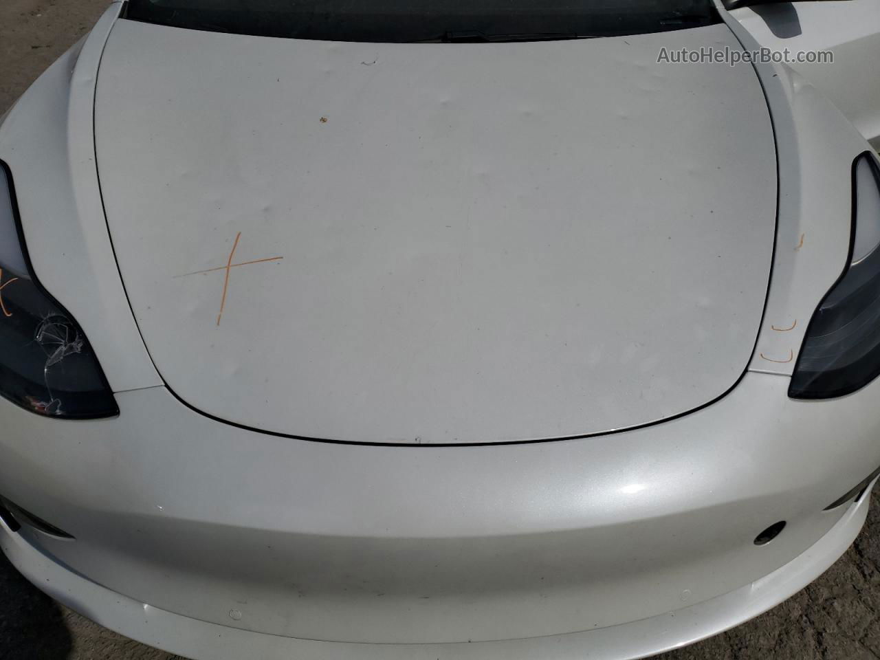 2021 Tesla Model 3  White vin: 5YJ3E1EAXMF058016