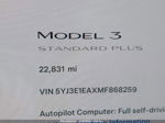 2021 Tesla Model 3 Standard Range Plus Rear-wheel Drive Красный vin: 5YJ3E1EAXMF868259