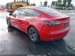 2021 Tesla Model 3 Standard Range Plus Rear-wheel Drive Red vin: 5YJ3E1EAXMF868259