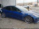 2021 Tesla Model 3 Standard Range Plus Blue vin: 5YJ3E1EAXMF871453