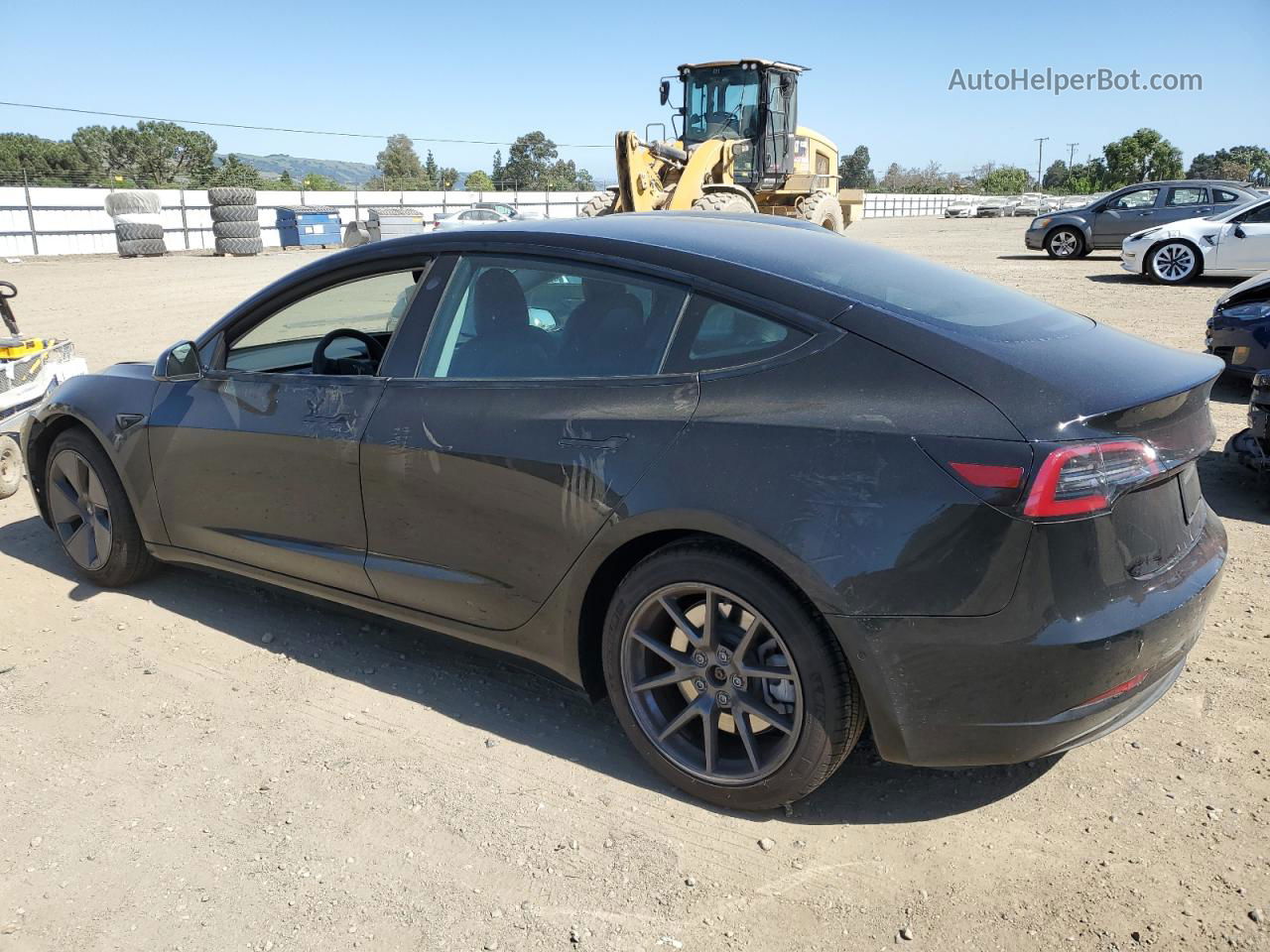 2021 Tesla Model 3  Black vin: 5YJ3E1EAXMF939928