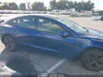 2021 Tesla Model 3 Standard Range Plus Rear-wheel Drive Blue vin: 5YJ3E1EAXMF943140