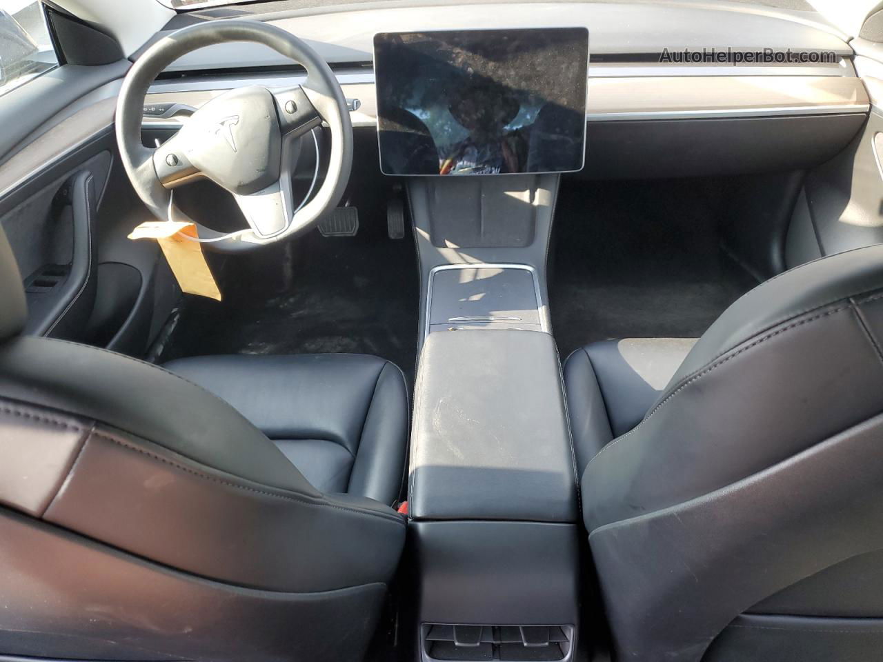 2022 Tesla Model 3  Blue vin: 5YJ3E1EAXNF186399