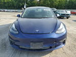 2022 Tesla Model 3  Blue vin: 5YJ3E1EAXNF186399