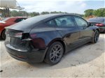 2022 Tesla Model 3  Black vin: 5YJ3E1EAXNF187665