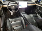 2022 Tesla Model 3 Blue vin: 5YJ3E1EAXNF192087