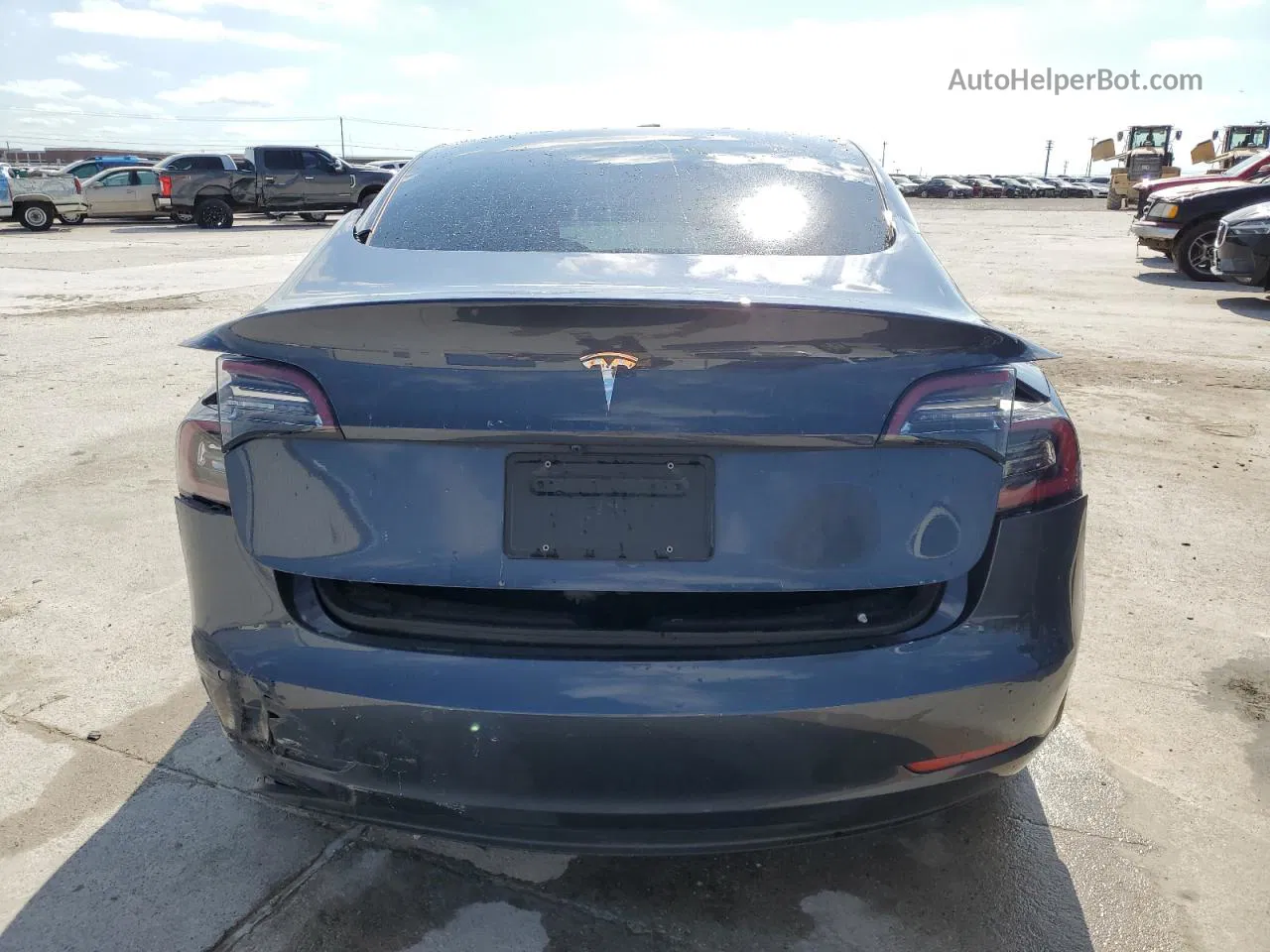 2022 Tesla Model 3  Charcoal vin: 5YJ3E1EAXNF312759