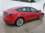2022 Tesla Model 3  Red vin: 5YJ3E1EAXNF368622