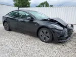 2022 Tesla Model 3  Black vin: 5YJ3E1EAXNF368751