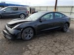 2022 Tesla Model 3  Black vin: 5YJ3E1EAXNF369236