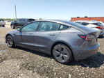 2022 Tesla Model 3  Silver vin: 5YJ3E1EAXNF369382