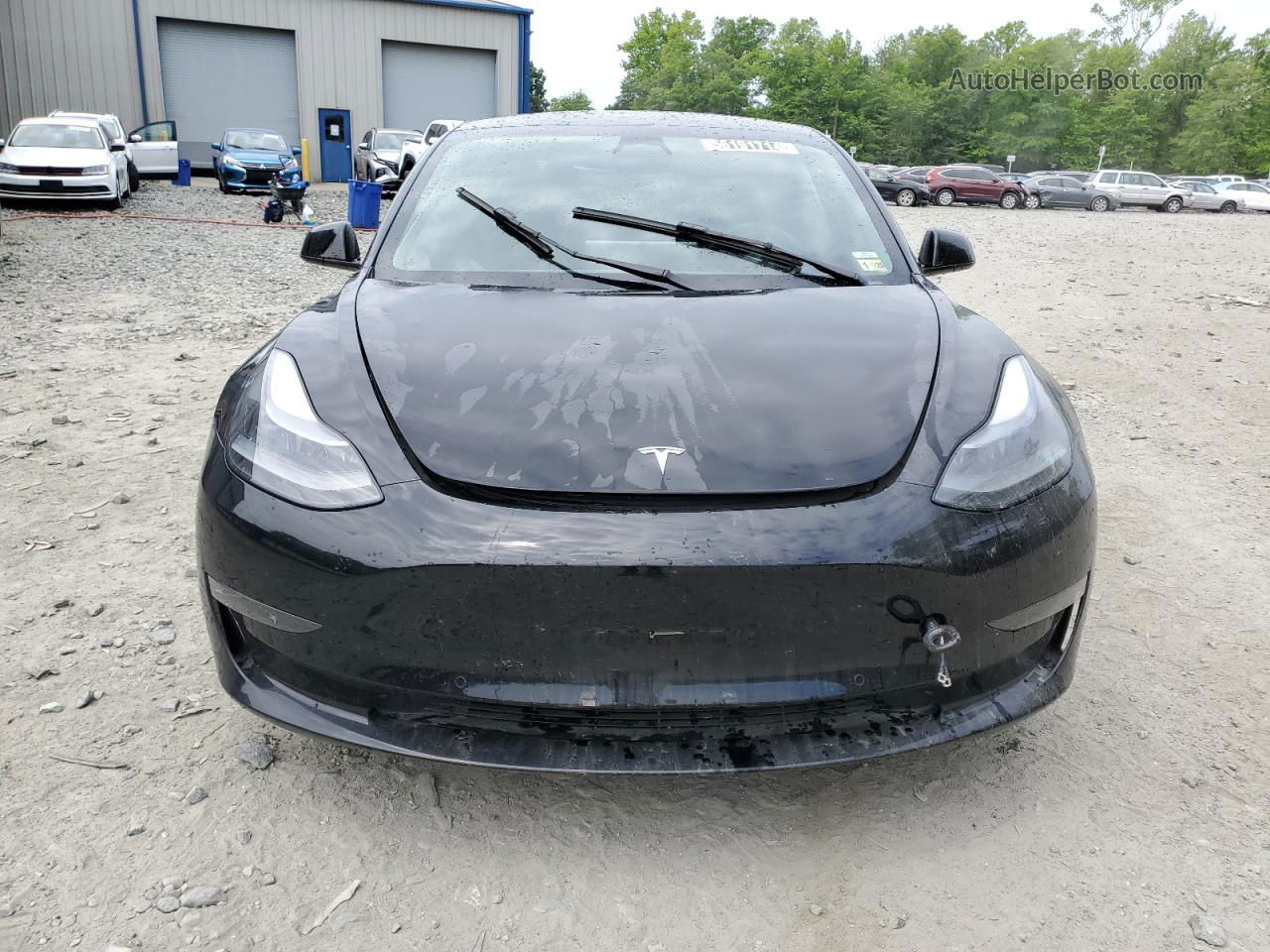 2022 Tesla Model 3  Black vin: 5YJ3E1EAXNF369687