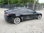 2022 Tesla Model 3  Black vin: 5YJ3E1EAXNF369687