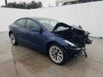 2022 Tesla Model 3  Blue vin: 5YJ3E1EAXNF370841