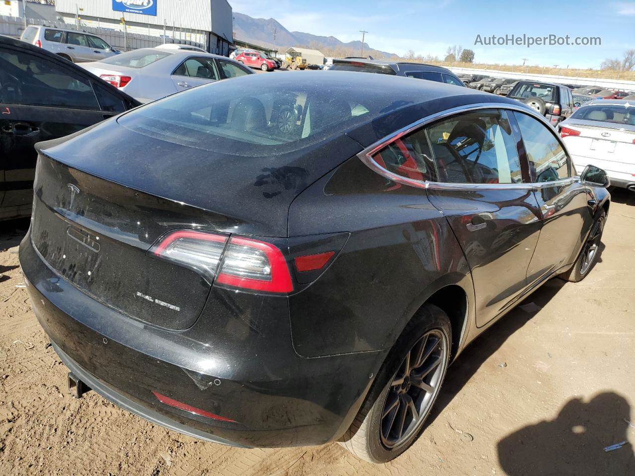 2018 Tesla Model 3  Black vin: 5YJ3E1EB0JF068509