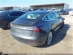 2018 Tesla Model 3 Long Range/performance Gray vin: 5YJ3E1EB0JF079168