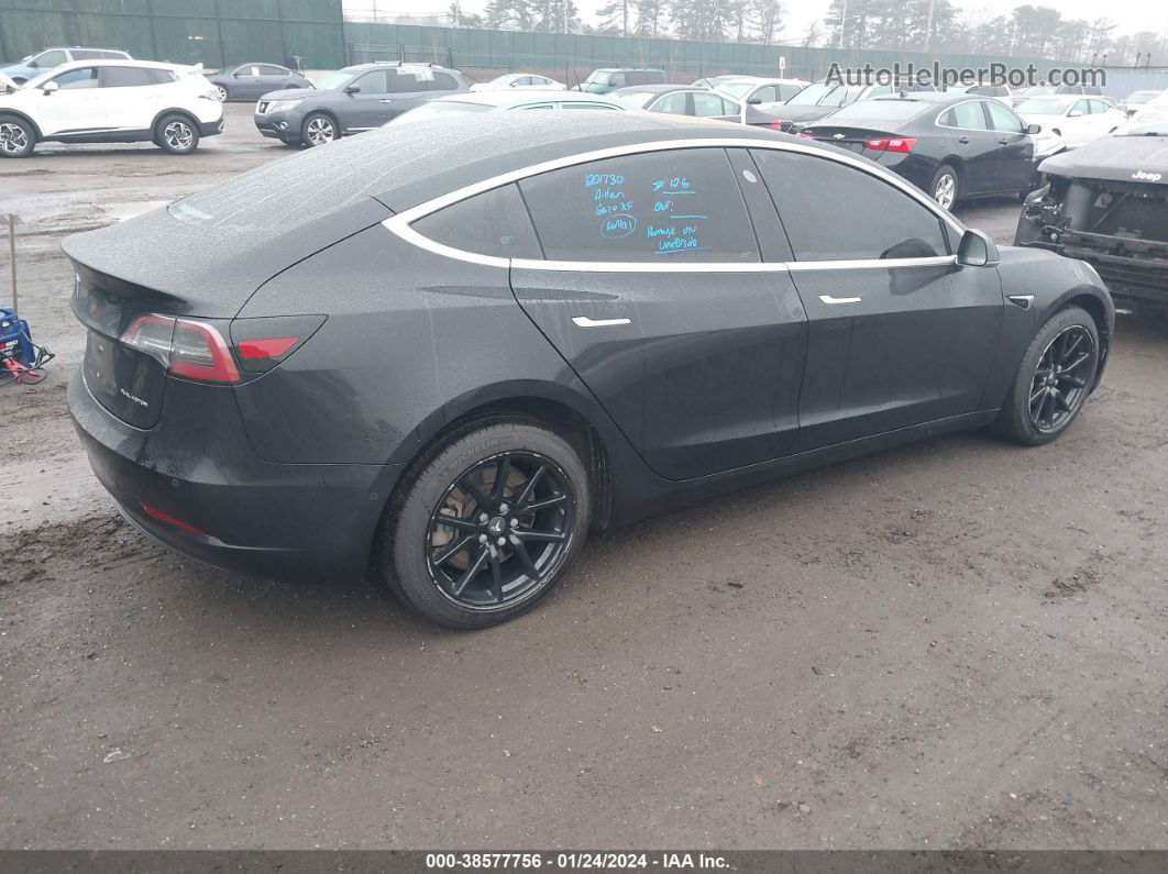 2018 Tesla Model 3 Long Range/performance Black vin: 5YJ3E1EB0JF110595