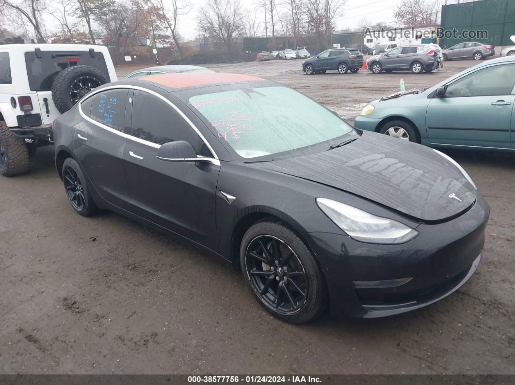 2018 Tesla Model 3 Long Range/performance Black vin: 5YJ3E1EB0JF110595