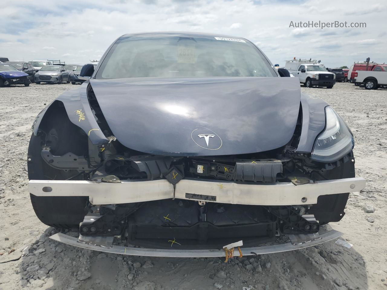 2018 Tesla Model 3  Charcoal vin: 5YJ3E1EB0JF128529