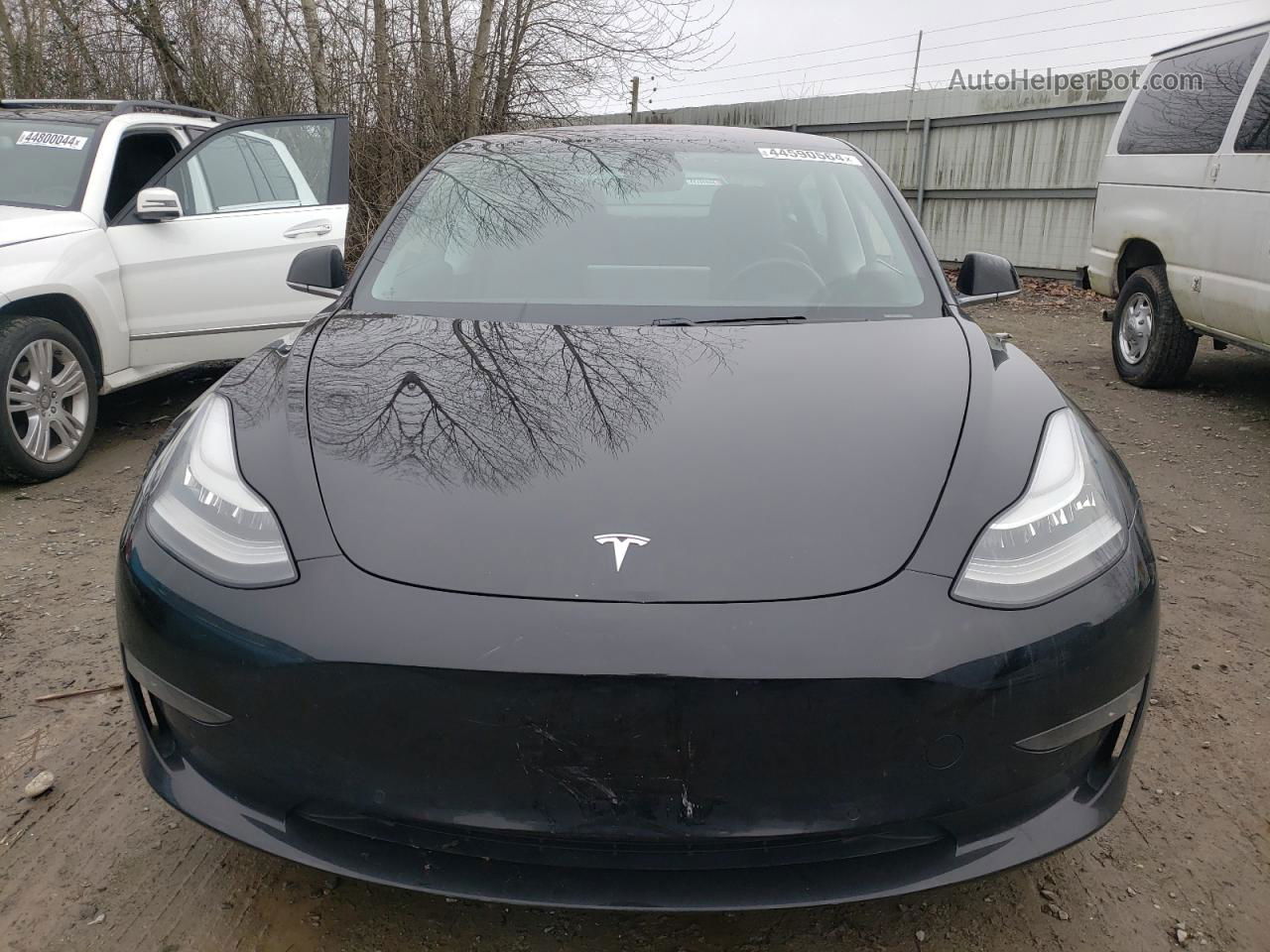 2018 Tesla Model 3  Black vin: 5YJ3E1EB0JF130250