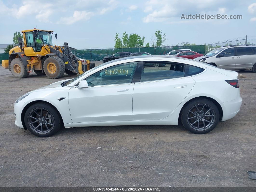 2018 Tesla Model 3 Long Range/performance White vin: 5YJ3E1EB0JF130474