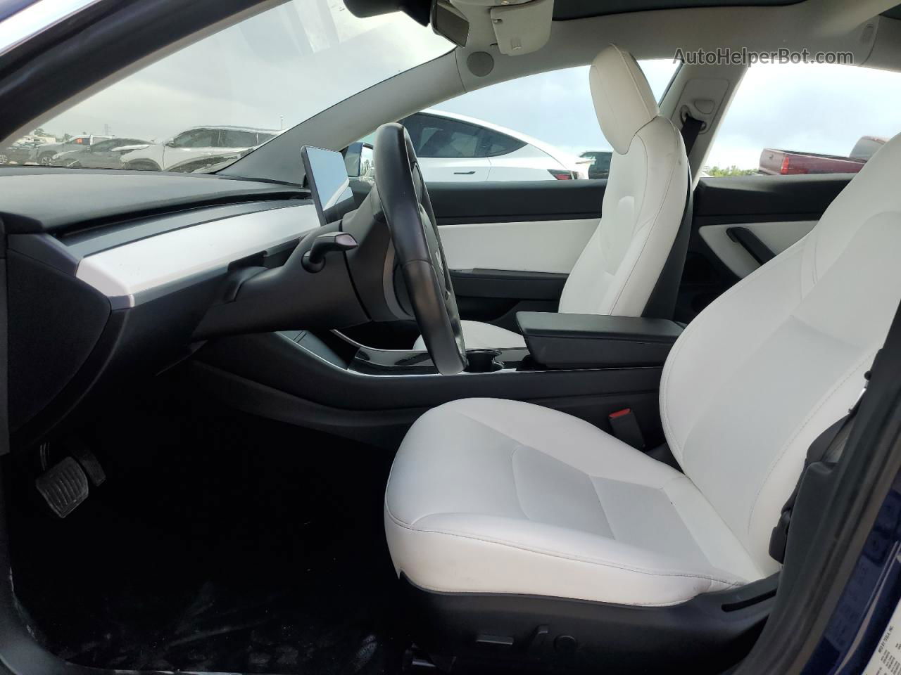 2018 Tesla Model 3  Blue vin: 5YJ3E1EB0JF135366