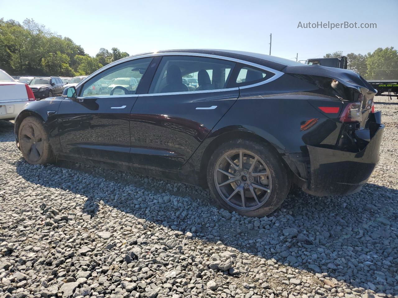 2018 Tesla Model 3  Black vin: 5YJ3E1EB0JF182350