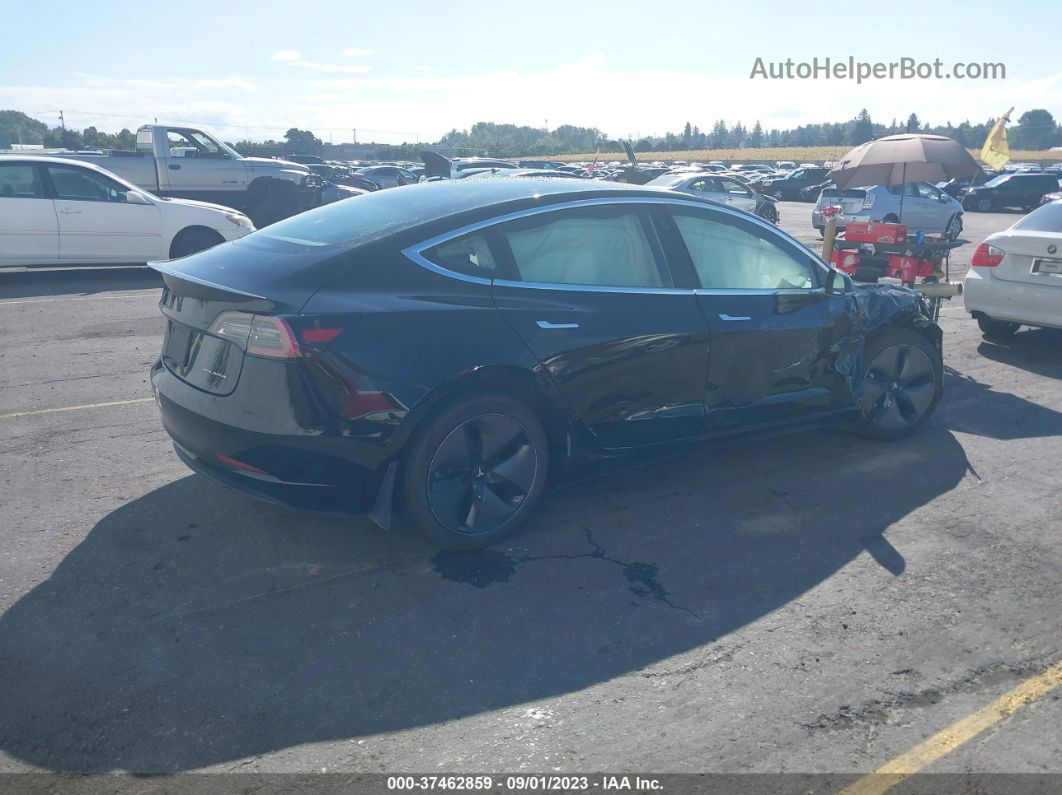 2018 Tesla Model 3 Long Range Black vin: 5YJ3E1EB0JF183742