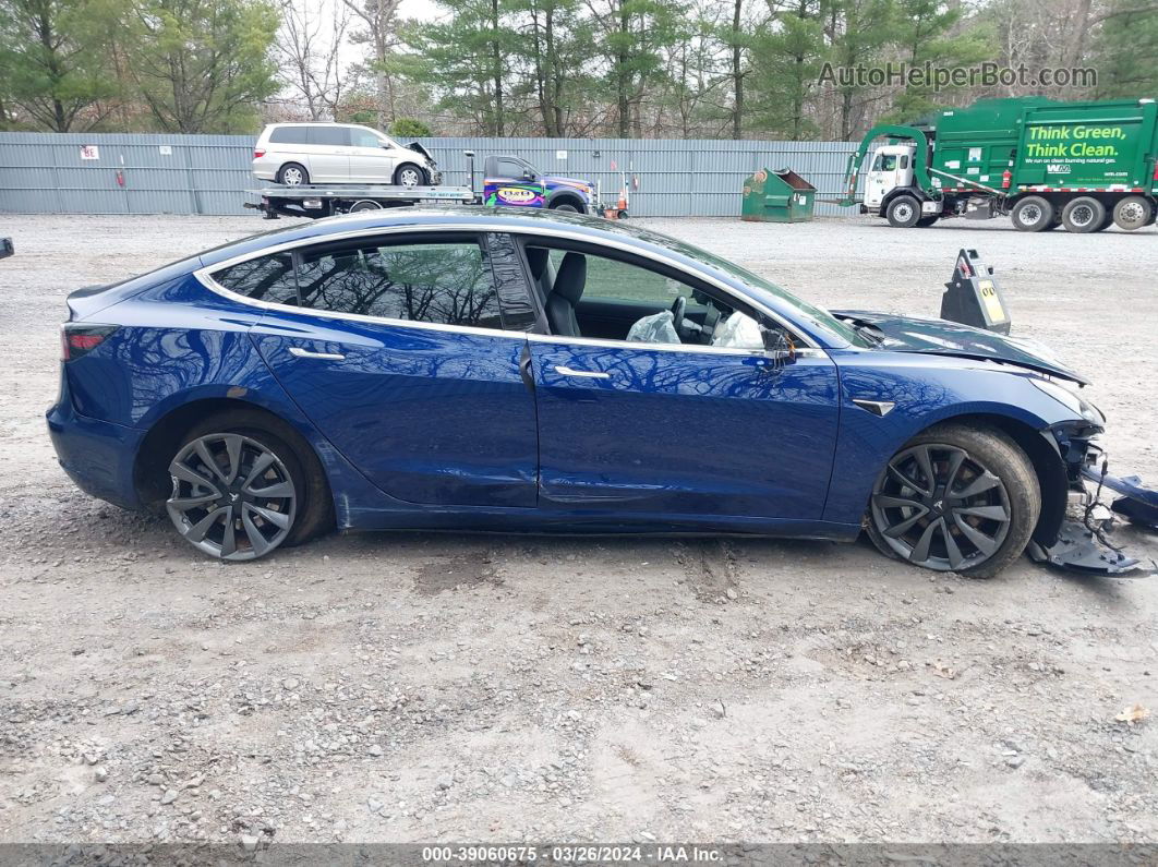 2019 Tesla Model 3   Синий vin: 5YJ3E1EB0KF197514