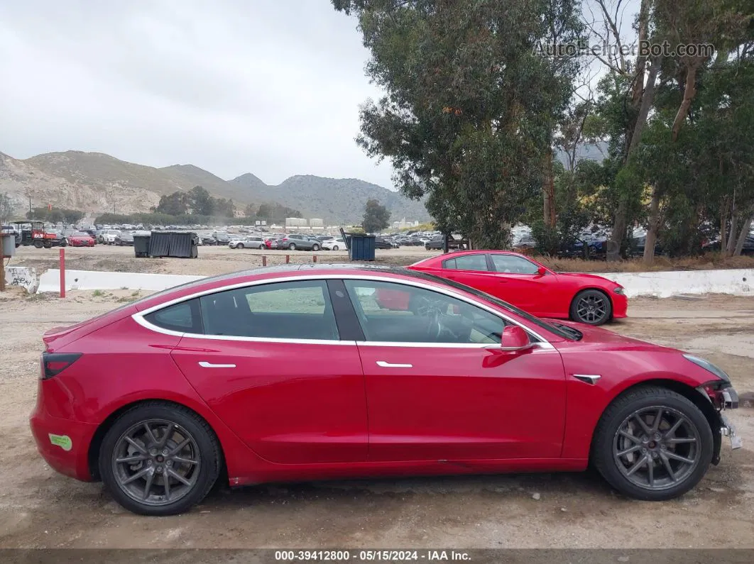 2019 Tesla Model 3 Long Range/performance Red vin: 5YJ3E1EB0KF387331