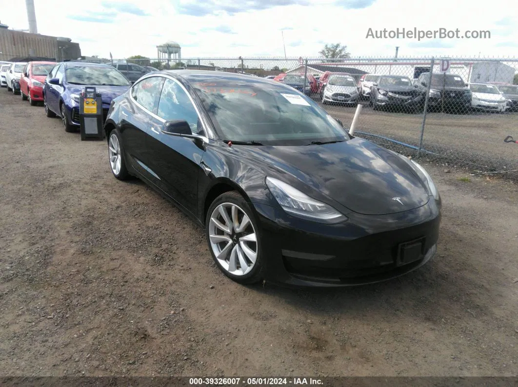 2019 Tesla Model 3 Long Range/performance Black vin: 5YJ3E1EB0KF388737