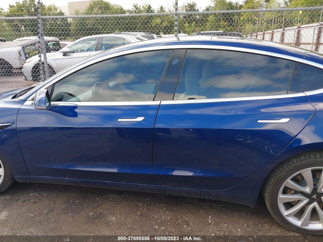 2019 Tesla Model 3 Performance/long Range Blue vin: 5YJ3E1EB0KF392108