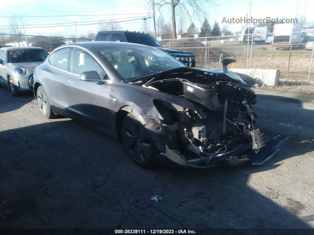 2019 Tesla Model 3 Long Range/performance Gray vin: 5YJ3E1EB0KF421347