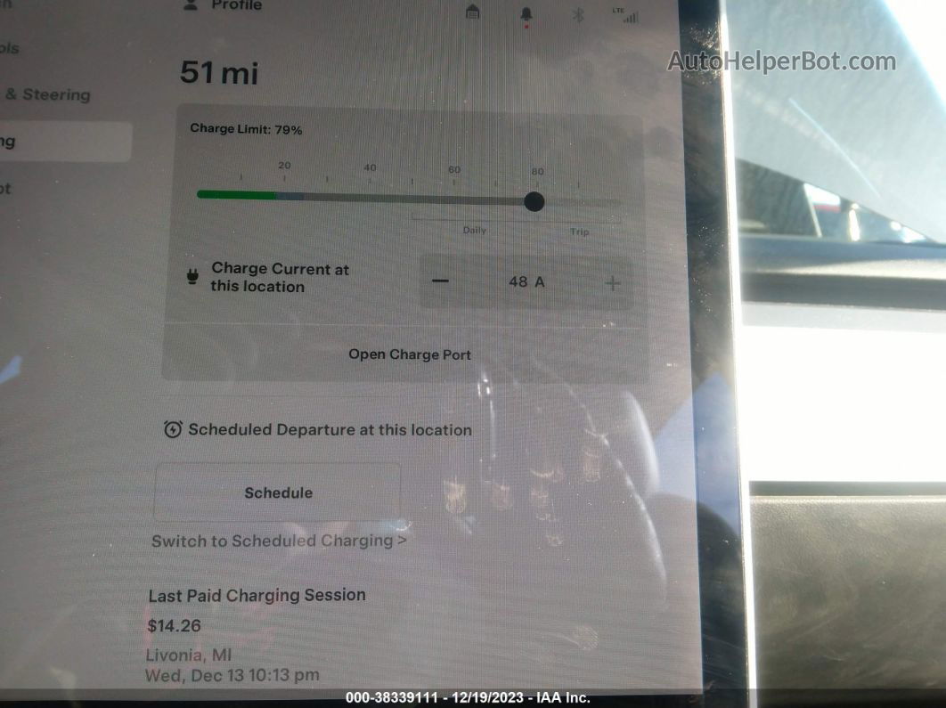 2019 Tesla Model 3 Long Range/performance Gray vin: 5YJ3E1EB0KF421347