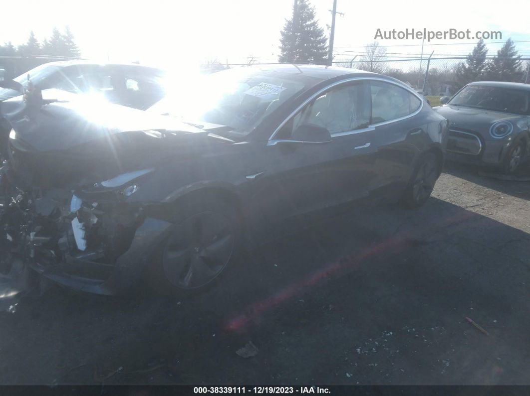 2019 Tesla Model 3 Long Range/performance Gray vin: 5YJ3E1EB0KF421347