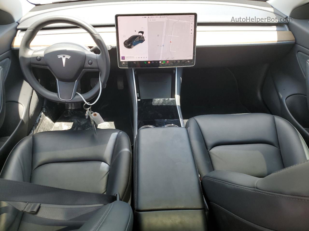 2019 Tesla Model 3  Black vin: 5YJ3E1EB0KF432316