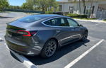 2019 Tesla Model 3 Gray vin: 5YJ3E1EB0KF452226