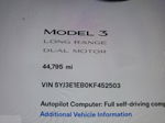 2019 Tesla Model 3  Red vin: 5YJ3E1EB0KF452503