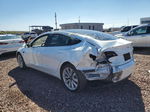 2019 Tesla Model 3  White vin: 5YJ3E1EB0KF469561