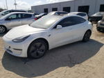 2019 Tesla Model 3  White vin: 5YJ3E1EB0KF493424