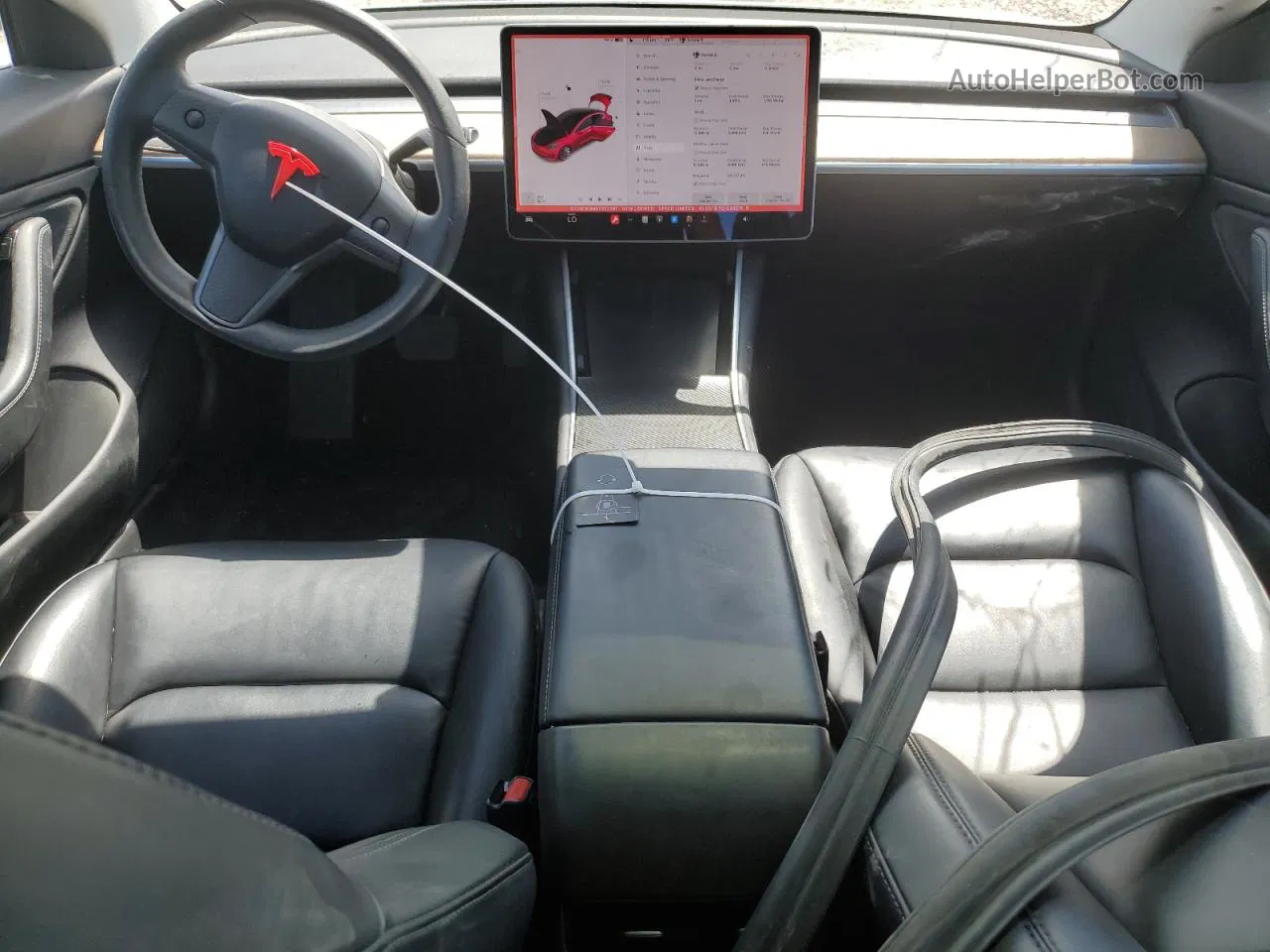 2019 Tesla Model 3  White vin: 5YJ3E1EB0KF512781